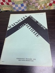 Adventures In Piano Technic 1934 Book Ella Ketterer