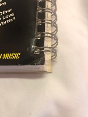 40 Contemporary Hits Medium Voice Range Vocal Solo Word Music Song Book 1989