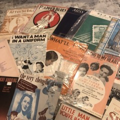 Broadway Sheet Music Others Antique Set Of 23 Song Show Tunes