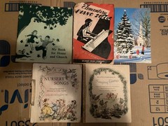 Large Vintage Lot Of 23 Easy Piano Young Players Sheet Music Song Books