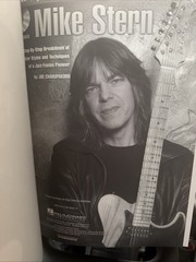 Mike Stern Guitar Book Signature Licks Sheet Music Tab W/CD 128 Pages Jazz New