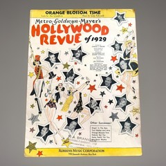 Orange Blossom Time Sheet Music 1929 MGM Hollywood Revue Joe Goodwin Edwards
