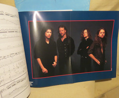 Metallica Song Book Live Sh*t Binge & Purge Sheet Music Guitar Vocal w/POSTER