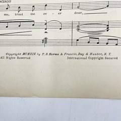 1919 On Wings of Doubt Vintage Sheet Music SOMEBODY&rsquo;S SWEETHEART Bafunno, Price