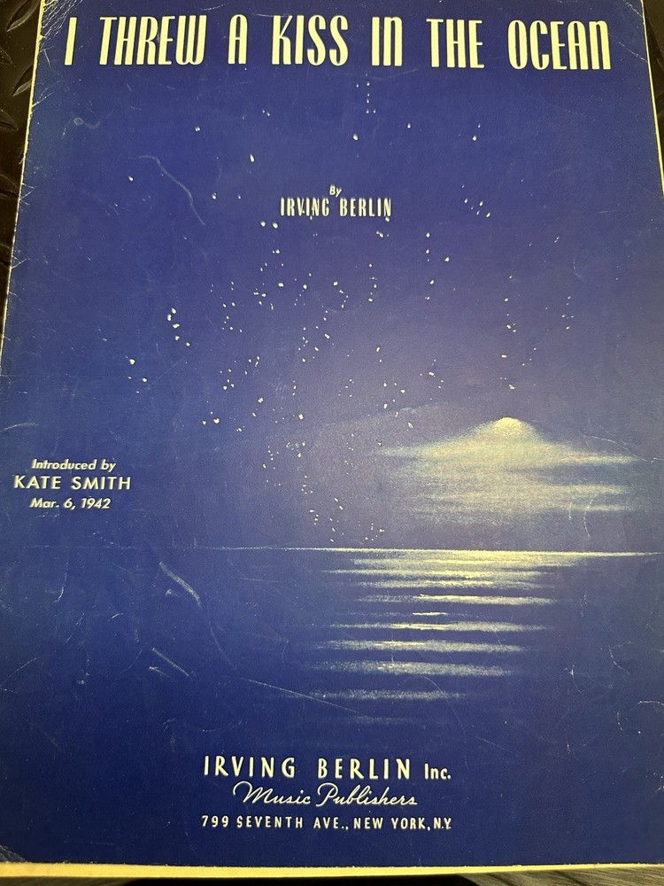 P 9×12 4-pack Sheet Music By IRVING BERLIN