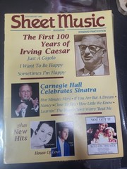 Sheet Music Magazine – 5 Issues 1995 – Piano/Guitar – Very Good Condition