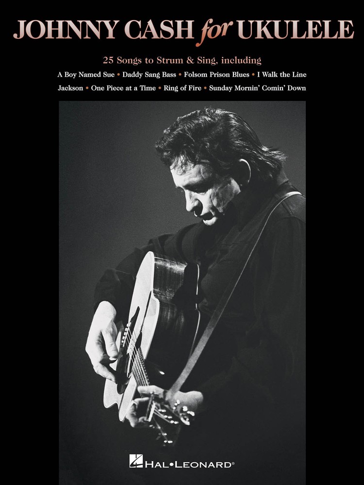 Johnny Cash for Ukulele Sheet Music Chords Lyrics 25 Country Songs Uke Book