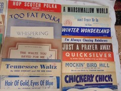 Vintage 1940&rsquo;s to Early 1950&rsquo;s Sheet Music Lot of 28