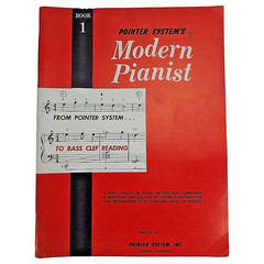 Modern Pianist Book 1 Pointer System Piano Course Chord Method 1964 Vintage MCM