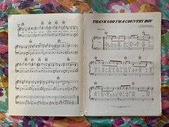 Vintage 1974 John Denver « Back Home Again » Music Book By Cherry Lane Music Co.