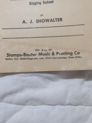 5×7 A.J. showater Rudiments Of Music