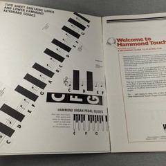 Hammond Touch 1 Organ Course Vocal Selections Hal Leonard 1978