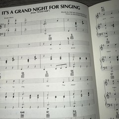 Easy Piano Songbook Broadway Memory Plus 15 Broadway Hits Dan Fox 1984 VG Cond A