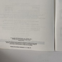 Heartcry Praise and Worship Overflowing Grace People of Destiny Songbook 1993