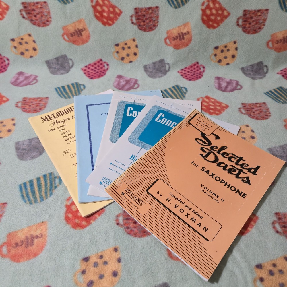 Selected Duets Concert & Contest Collection Bb Tenor Saxophone + 3 Others