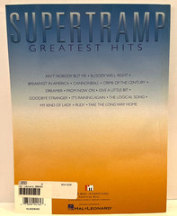 SUPERTRAMP Greatest Hits – Guitar Piano Sheet Music Songbook – Excellent!