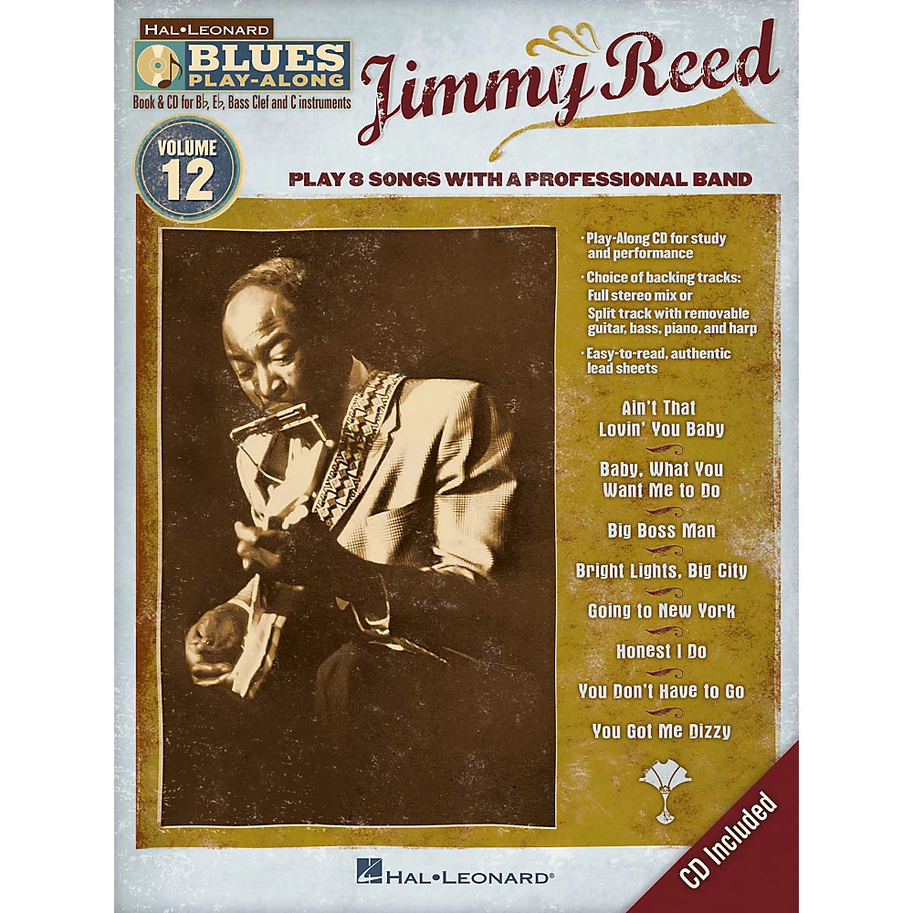 Jimmy Reed (Blues PlayAlong Volume 12) Blues PlayAlong Series with CD