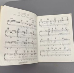 Barbra Streisand Till I Loved You Songbook Sheet Music With Poster #38