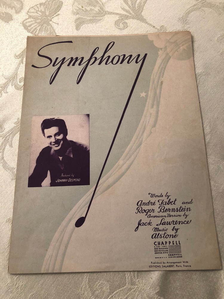 Symphony Words by Andre Tabet and Roger Bernstein, Music by Alstone