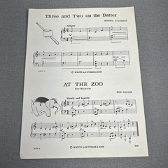 Little Boat in the Harbor Ella Ketterer Vintage 1941 Sheet Music Piano Solo