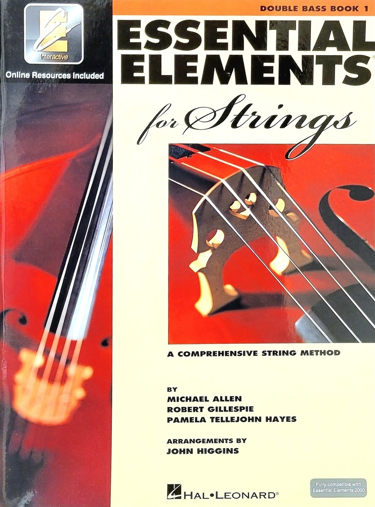 Essential Elements For Strings Double Bass Book 1