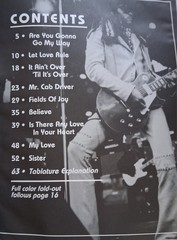 Best of Lenny Kravitz For Guitar with vocals, Tab & Poster 1993 Cherry Lane