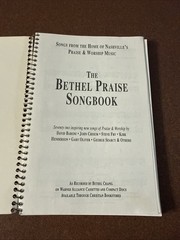 The Bethel Praise Songbook Choruses Hymns 1995 Spiral Bound