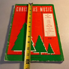 Vintage Christmas Sheet Music Book by M. Witmark & Sons – The Worlds Best Music