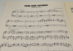 Theme From « Superman » Sheet Music John Williams WB Music Deluxe Edition 1978 VTG