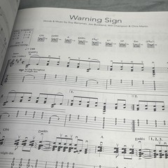 COLDPLAY A Rush of Blood To the Head Guitar Tab Tablature Edition 80 Pages Total