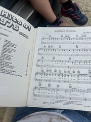 Top Hits And Great Standards Of 1976: Vocal/Piano Words Chords Music