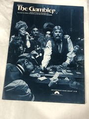 KENNY ROGERS The Gambler sheet music Don Schlitz 1978