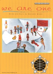 1990 Sheet Music ~ WE ARE ONE ~ Happy World’s Children Day ~ Vintage! NEW!