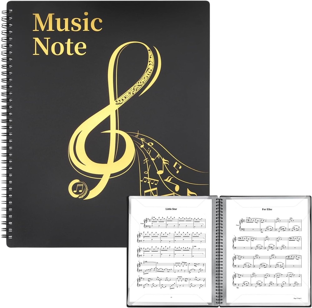 Sheet Music Folder Sheet Music Page 8.5X 11 Inches Sheet Music Holder