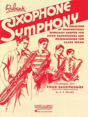 Saxophone Symphony for Quartet or Ensemble Contest Sheet Music Rubank Book