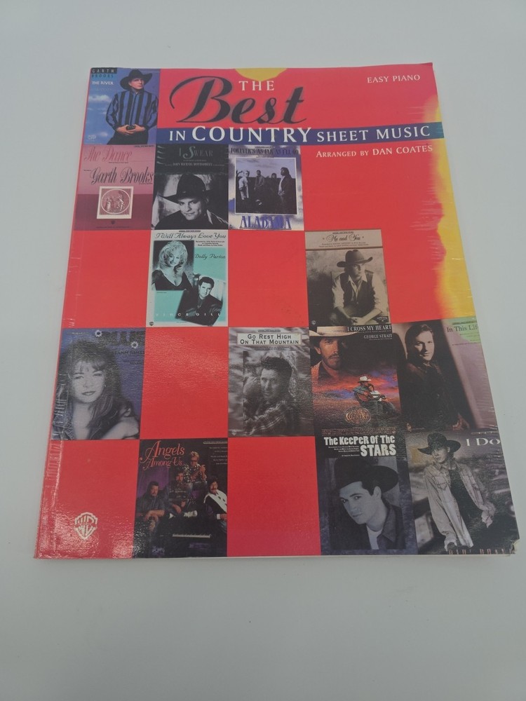 The Best in Country Sheet Music Songbook 23 Songs 80 Pages – Easy Piano