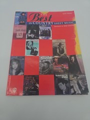 The Best in Country Sheet Music Songbook 23 Songs 80 Pages – Easy Piano