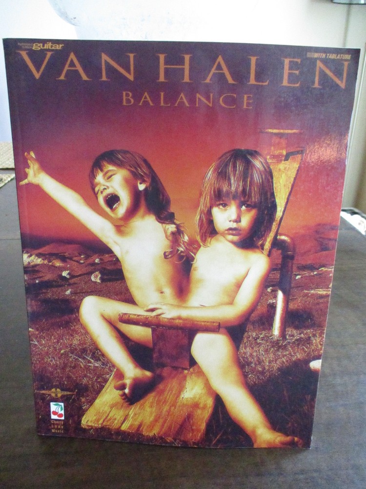 Van Halen/ Balance / Tab Songbook / 1995 Cherry Lane VG+ Book Mint Poster $70