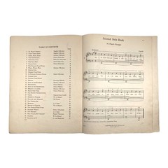 1919 Schirmer’s Scholastic Second Solo Book for Piano – Vintage Sheet Music