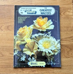 Vintage Sheet Music – 1983 The Greatest Waltzes, EZ Play Today No. 115