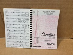 Selected Choral Music Choraline 1969 Series SATB Singspiration Music Book
