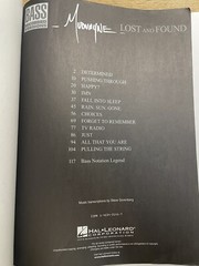 Mudvayne, Lost and Found, Bass Recorded Versions, Songbook, 2005