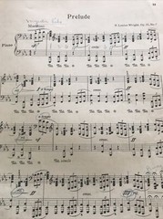 VTG N. LOUISE WRIGHT TWELVE PRELUDES FOR THE PIANOFORTE; OPUS 25; SCHIRMER; 1915
