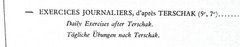 Exercices Journaliers, after Terschak for Saxophone by Marcel Mule Vintage