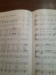 Road to Calvary Piano Sheet Music Words King&rsquo;s Daughters 1960 Sacred Gospel