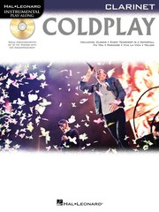 Coldplay for Clarinet Solo Sheet Music 12 Songs Instrumental Play-Along Book CD