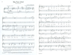The New 23rd Sheet Music SAB Chorus Keyboard 1991 Carmichael Kingsmore