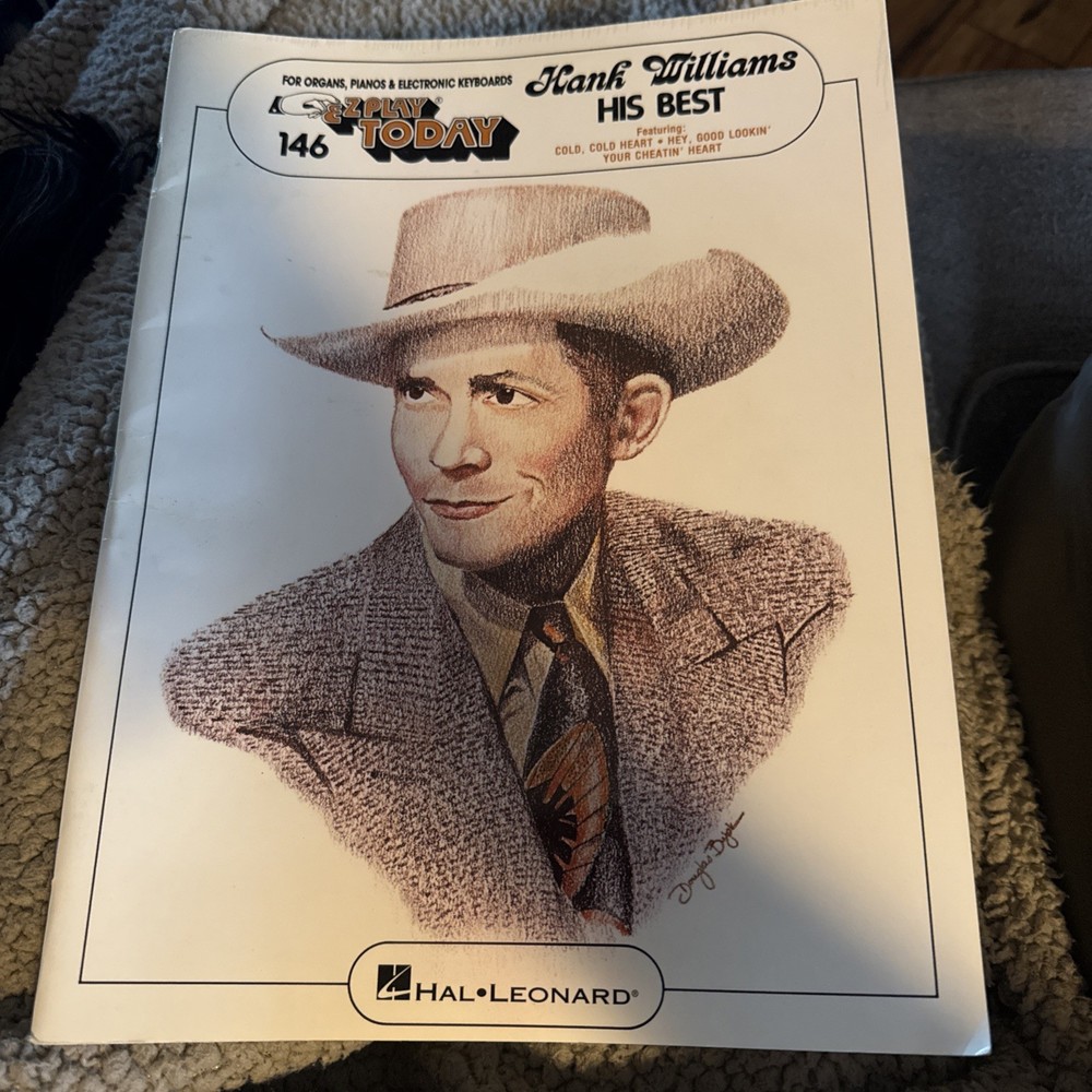 E-Z PLAY TODAY 146: Hank Williams His Best Songbook (Organ/Piano/Keyboard)