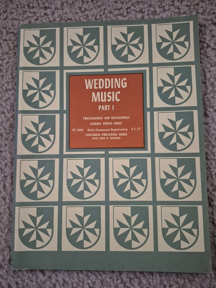 WEDDING MUSIC PART 1: PROCESSIONALS AND RECESSIONALS, Organ, Concordia Publ 1952