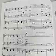 Praise To The Lord Almighty SATB Choir Lyrics Piano Church Sheet Music Christian